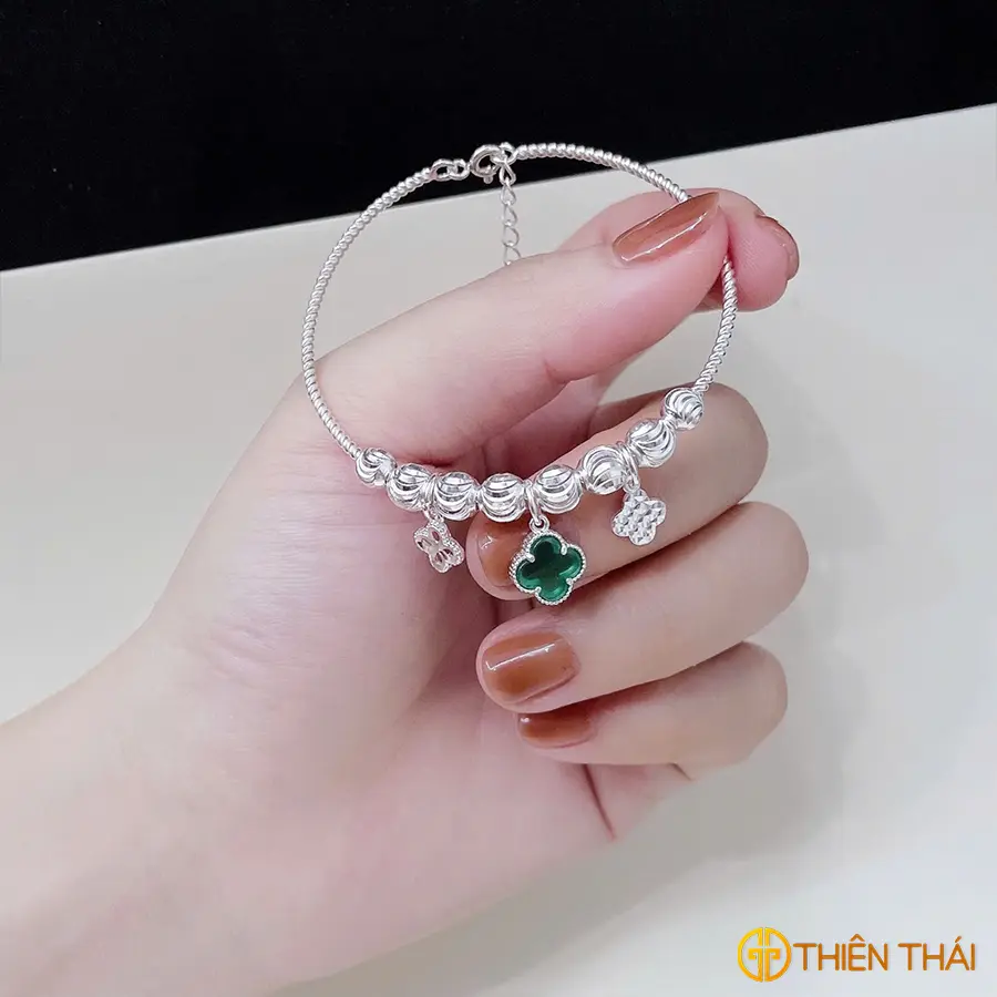 Lắc bạc mix charm