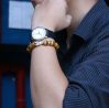 Vòng Tay Mắt Hổ Nâu 2A 12 Ly 17 hạt
